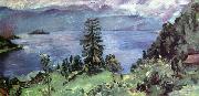 Lovis Corinth, Blick von der Kanzel